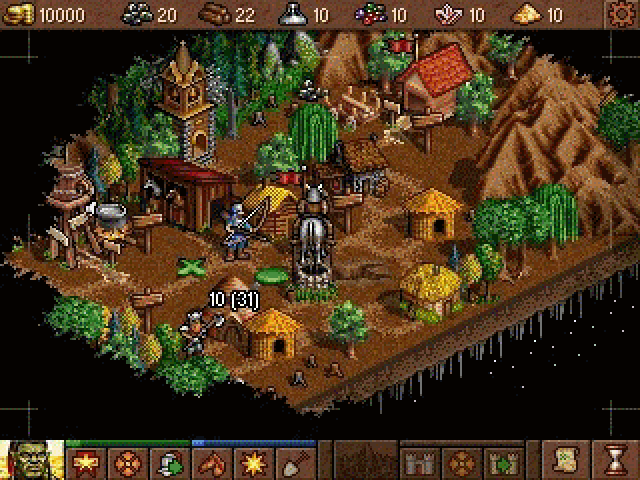 Recording of Palm Kingdoms gameplay for Windows Mobile